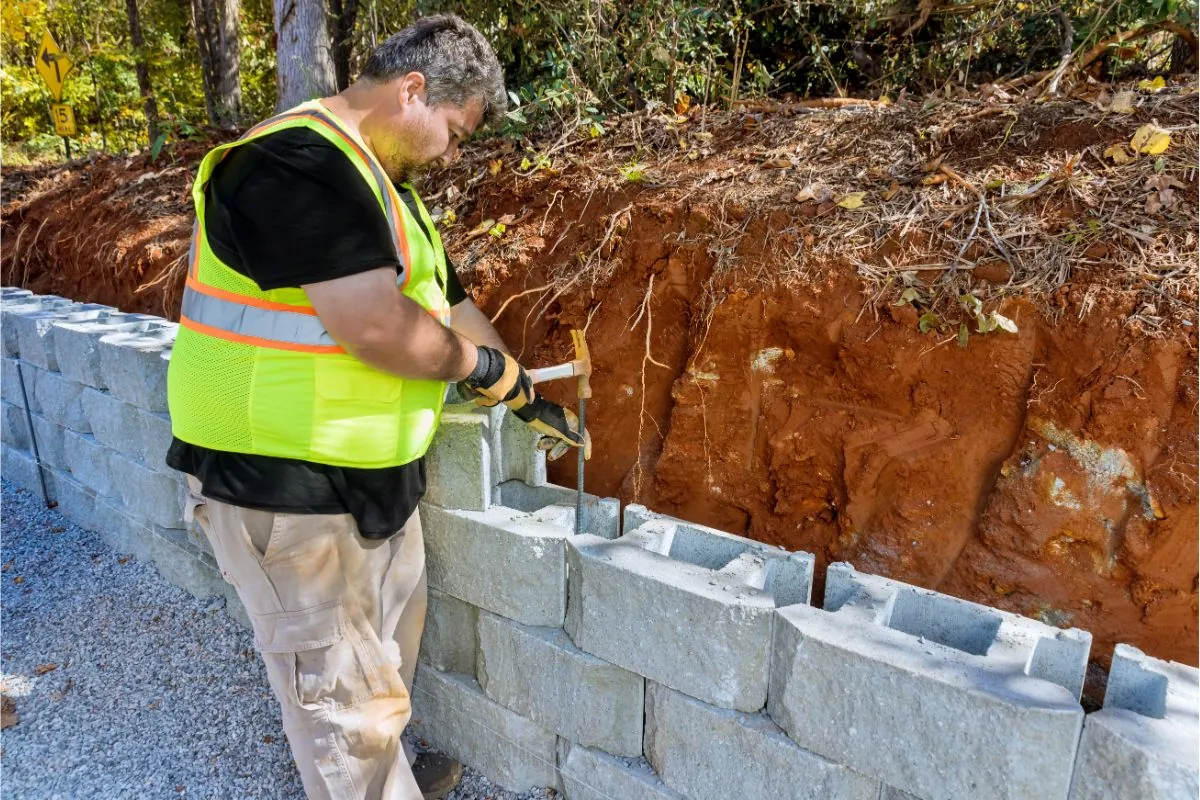 Reliable Retaining Wall Construction and Installation - Masonry Contractors