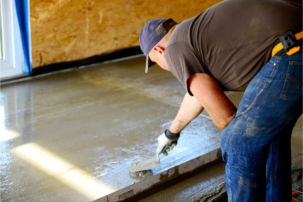 pouring flooring in South Shore MA