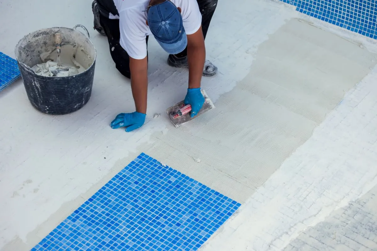 Floor tile installation services